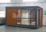 Customized Color Prefabricated Garden House , Mini Backyard Prefab Wood Cabins