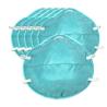 Buy cheap Non Irritating N95 Respirator Mask Fluid Repellent For Transport Station from wholesalers