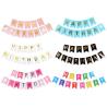 Buy cheap 5m Strings Party Decoration Items Fish Tail Banner With Shimmering Gold Letters from wholesalers