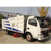 Buy cheap Dongfeng Road Sweeper Truck / Road Cleaning Truck With Cummins Engine product
