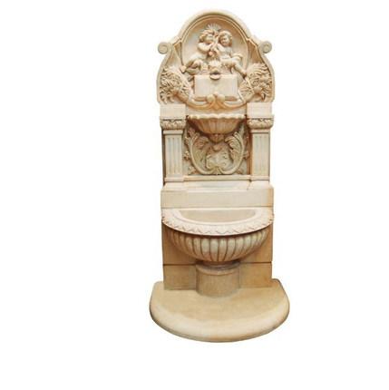 Buy cheap Stone Fountain Carved Marble Water Fountain for Garden Outdoor (YKOF-18 from wholesalers
