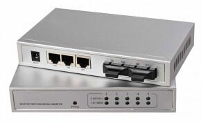 Buy cheap 10M / 100M rj45 Fiber Optic gigabit network switches Full duples with 3 Port from wholesalers