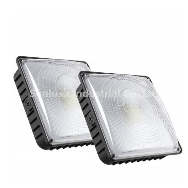 Buy cheap Energy Saving Commercial LED Canopy Lights , 90W 10800LM LED Canopy Light Fixtures from wholesalers