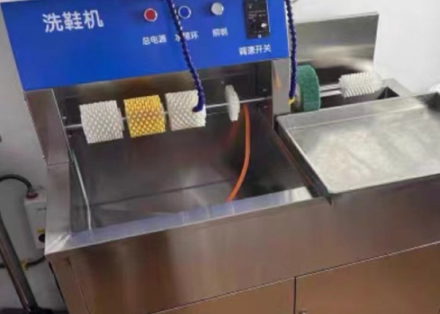 Nylon / Abrasive / Scouring Pad Shoe Cleaning Roller Brush For Shoe Cleaning Machines