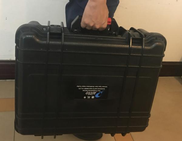 Buy cheap Suitcase UF Portable Water Filtration System / Travel Water Filter With Solar Panels from wholesalers