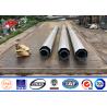 Buy cheap 69kv 60ft 65ft 70ft Steel Utility Poles Traditional Galvanized Distribution from wholesalers