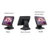 Buy cheap Plastic Housing OS Windows 10 Pos Systems 2 * 20 VFD Low Noise Fanless 17.0 Kgs from wholesalers