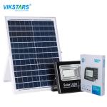 Aluminum Arm Solar Flood Lamp IP66 100w 200w 300w For Garden Lighting