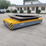 Automatic Charging Trackless Transfer Cart Electric With Steel Plate Wheels Base