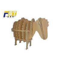 Buy cheap Eco - Friendly Cardboard Box Furniture , Individual Design Foldable Cardboard product
