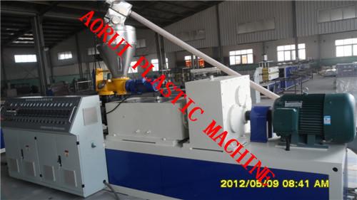 Performance Wpc Extruder / Wood Plastic Composite Machinery For Door And Window