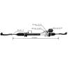 Buy cheap LHD Hydraulic Power Auto Steering Rack 96535298 965355300 96468863 from wholesalers