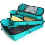 Fashion Canvas Lightweight Packing Organizers 3 Set Side Carry BSCI SEDEX