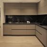Buy cheap Modern Style L Shaped Designs Kitchen Cabinets Custom Melamine Stainless Steel Unit Wooden Cabinets Kitchen With Sink from wholesalers