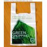 Buy cheap 100% Eco-friendly Material Certified PLA Compostable Bag,Corn Starch T Shirt Bag Meet EN13432 BPI Biodegradable And Comp from wholesalers
