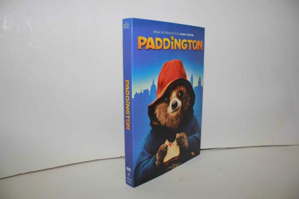 2016 newest Paddington dvd Movie disney movie children carton dvd with slip