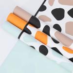 Giraffe Floral Packaging Paper Waterproof Plastics Gravure Printing Wax