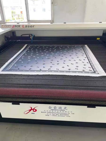 Buy cheap 100W 130W 150W CO2 Laser Cutting Machine For Muslim Scarf from wholesalers
