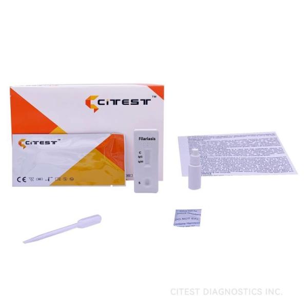 Buy cheap Filariasis IgG/IgM Rapid Test, Serum/Plasma, Filariasis parasites Infectious Disease Test Kit from wholesalers