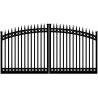 Buy cheap 4ft Galvanized Wrought Iron Fence With Powder Coating 1.2mm-2.5mm from wholesalers