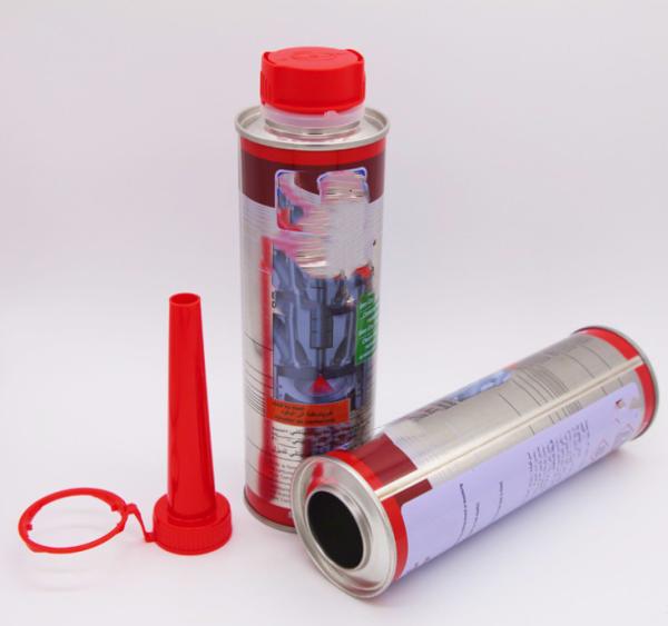 Buy cheap Screw Cap Large Round Tin Containers 1L Motor Oil Can from wholesalers