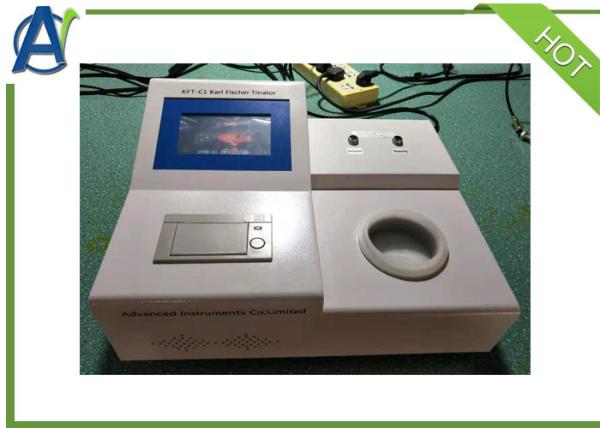 Buy cheap ASTM D6304 Lubricant Oil Coulometric Karl Fischer Titrator Water Content Tester from wholesalers