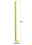 2 X 2 Inch Gauge Tube Steel Corner Post For Perimeter Guarding Systems
