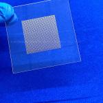 Heat Resistant Fused Silica Quartz Glass Plate Clear Drilled Laser Quartz Glass