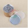 Buy cheap Customised Size Aluminum Pull Tab Ring Kraft Paper Tube For Nuts Packaging from wholesalers