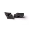 Buy cheap DNMG1506 Tungsten Carbide Cutter Turning Inserts With Black CVD Coating from wholesalers