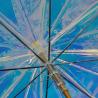 Buy cheap Auto Open Clear Umbrella Romantic Dream Beautiful Color Aurora Transparent Umbrella from wholesalers