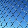 Buy cheap 12 gauge Decorative Plastic powder Coated Chain Link Fence With Post from wholesalers