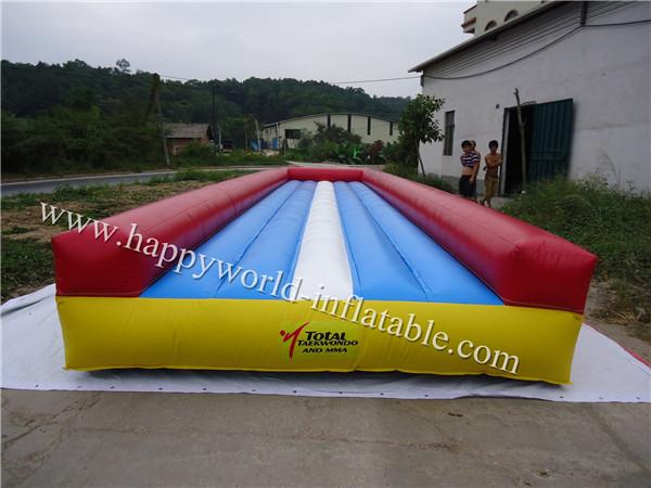 tumble track inflatable air mat for gymnastics , air track mat , inflatable air