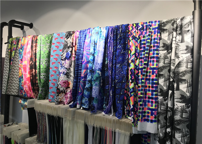 High Elastic Recycled Swimwear Fabric Sustainable Stretch Bathing Trunks