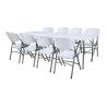 Buy cheap Wedding 6ft Trestle Foldable Outdoor Table With HDPE Top from wholesalers