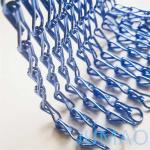 Galvanized Aluminum Metal Chain Link Curtains indoor Door Dividers