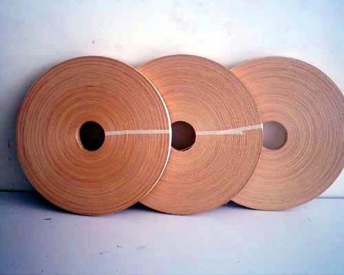 Buy cheap Veneer Edge Tape Finger Joint Veneer Fleece Backed Edging Edgebanding Veneer Thick Edge Banding for Furniture Doors from wholesalers