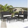 Buy cheap Wicker Outdoor Corner Sofa Set Rattan Garden Chair With Metal Legs from wholesalers