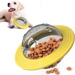 Yellow Blue Plastic Pet Planet Toy Ball Dog Flying Saucer