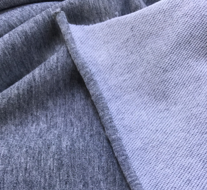 40s combed cotton super thermal for casual sportwear hoodie and suit twill interloop lycra knitted fabric