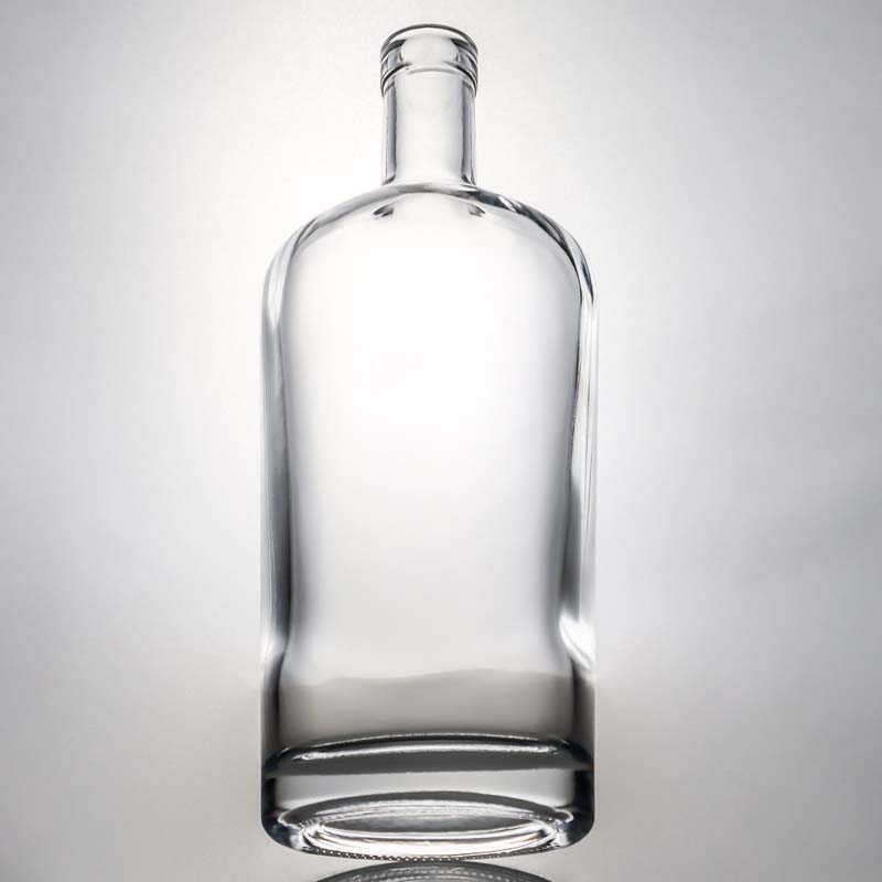 Decal Surface Super Flint Glass Bottle for Whisky Gin 700ml 750ml 1000ml Capacity