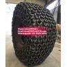 Buy cheap Heavy mining wheel loader tire chains CAT 988 tyre protection chains 35/65R33 underground mining tire chains from wholesalers