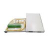 Buy cheap 1U E2000 APC Rotary Fiber Optic Patch Panel 12 Ports SC LC from wholesalers