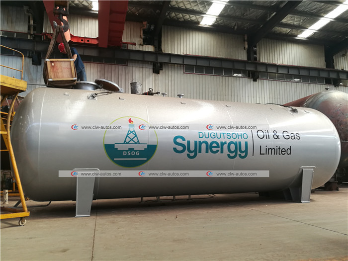 50,000liters LPG Storage Tank 25Tons Cylinder Refilling Cooking Gas Station Tank for Nigeria