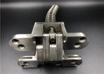 Spring Closing Stainless Steel Concealed Hinges Polished Surface Finishing