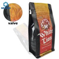 Buy cheap Heat Seal Printing 750g Aluminum Foil Packaging Coffee Bags product
