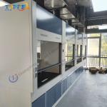 Optional Fan Steel Fume Hood Low Maintenance Low Noise Level for Ventilation and