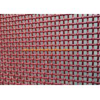 Buy cheap Red 3M Length 45Mn Manganese Steel Wire Screen Mesh product