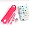 Buy cheap Silicone Waterproof Pencil Pouch Non-toxic Portable Pen Bag for Office School Supplies from wholesalers
