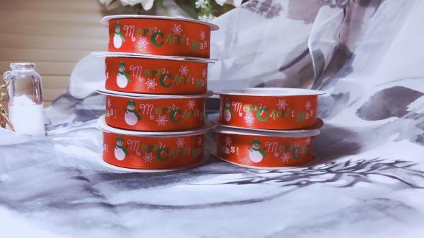 Buy cheap Customized Print Satin Grosgrain Ribbon with Logo For Wrapping Decoration Garment from wholesalers